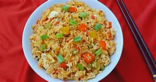 Schezwan Egg Fried Rice